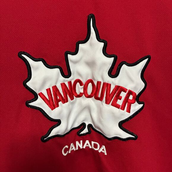 Vintage 90's Vancouver Canada Hockey Jersey Mens Size L - Picture 4 of 6